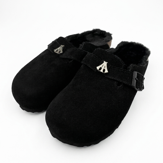 Signature Fur Clogs