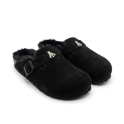 Signature Fur Clogs